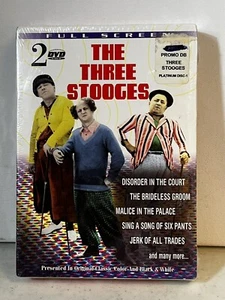 The Three Stooges DVD’s Vol 1 - 2 In Original Shrink Wrap Collectable Fullscreen - Picture 1 of 6