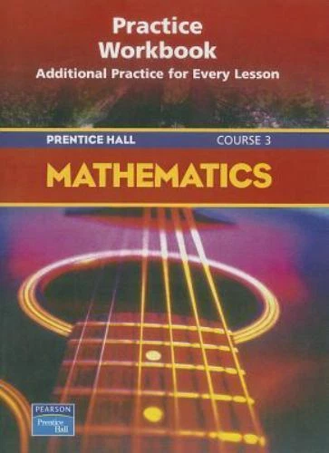 PRENTICE HALL MATH COURSE 3 PRACTICE WORKBOOK 2004C - Image 1 of 1