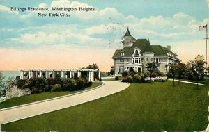 AK New York Billings Residenz Washington Heights 1918 - Bild 1 von 2