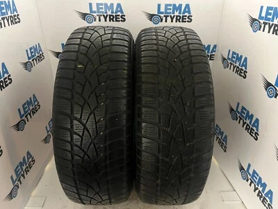 215/60/17C 104/012H M+S  X2 DUNLOP SP WINTER SPORT 3D 4.5mm  ONE REPAIR - Image 1 of 4