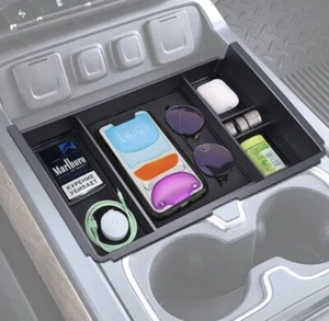 Center Console Organizer for Chevy Silverado/GMC Sierra 2014-2019 1500/2500/3500 - Picture 1 of 5