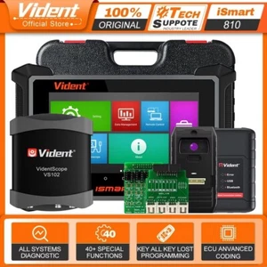 VIDENT iSmart810 Car Scanner Diagnostic Tool Topology ECU Coding Key Programming - Picture 1 of 16