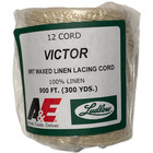 Waxed LINEN 12 CORD lacing cord rug braiding weaving Victor string twine lighter