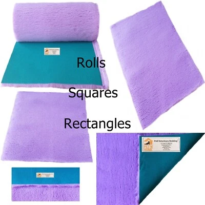 PnH Veterinary Bedding® LAVENDER LILAC, Dog Vet Bed, Puppy Whelping Fleece - Image 1 of 3
