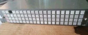 Evertz cp6401e ethernet / qlink control router panel 80 Buttons - Picture 1 of 6