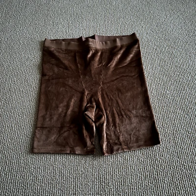 Skims Copper Velour Bike Shorts, Size 2X NWT - Image 1 of 3