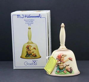Vintage Goebel M. J. Hummel Annual Bell 1979 Second Edition in Original Box - Picture 1 of 5