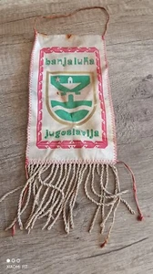 Alte Vintage Banja Luka Flagge Jugoslawien - Bild 1 von 2