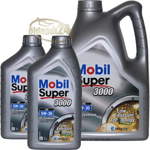 Mobil Super 3000 XE 5W-30 Motoröl 1x5+2x1 Liter VW 50500/50501 MB 229.31/229.51 - Bild 1 von 1