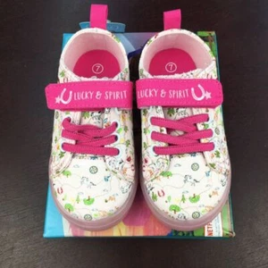 New Dreamworks Light Up Spirit Riding Free U210098 Shoes Size 7 Girls Toddlers - Picture 1 of 12