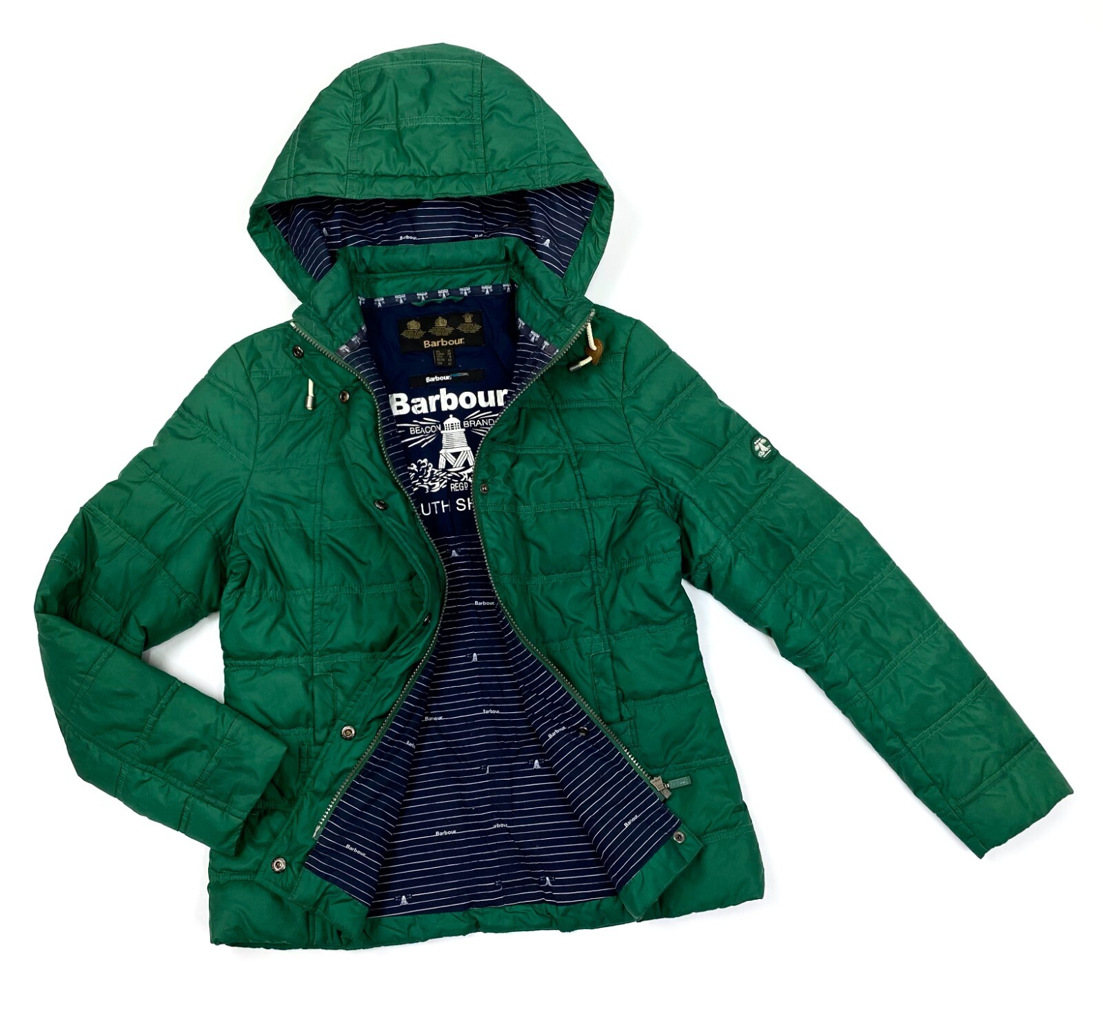 Women's BARBOUR Fibre Down Green Casual 