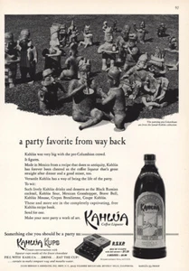 1964 Kahlua: Party Favorite From Way Back Vintage Print Ad - Picture 1 of 1