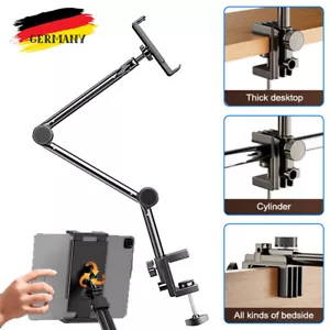 Verstellbar Halterung Handy Halter Tisch Bett Ständer für Tablet iPad Smartphone - Zdjęcie 1 z 15