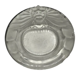 Vintage französischer Lalique Kristall Löwe Aschenbecher Schmuckschale - lesen - Bild 1 von 19