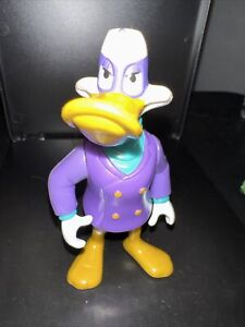Darkwing Duck  Disney Playmates Action Figure 4" Missing Hat And Cape toy rare