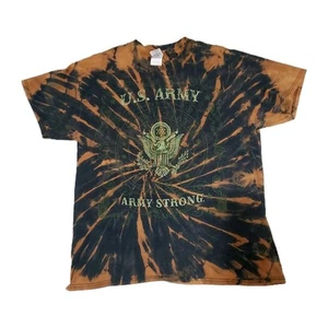 United States Army Tye Dye Shirt Size Large Hand Tye Dyed  - Picture 1 of 3