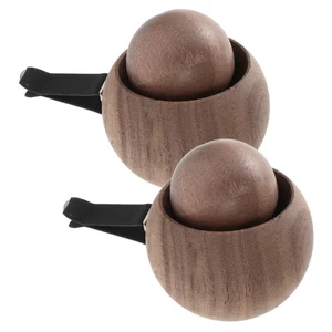  2 Stück Auto Ätherisches Öl Diffusor Aromatherapie für Lüftung Armaturenbrett Dekoration - Bild 1 von 12