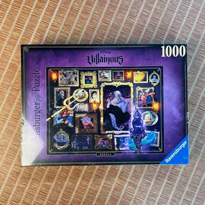 Ravensburger Disney Villainous Ursula Jigsaw Puzzle Purple 1000 Piece - Image 1 of 4