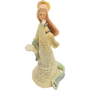 Vintage Enesco Foundations Angel Figurine Love Is Patient Anniversary Gift - Picture 1 of 7