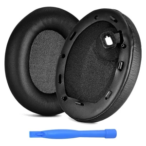 Almohadillas de repuesto para auriculares Sony WH-1000XM4 con cancelación de ruido - negros - Imagen 1 de 5
