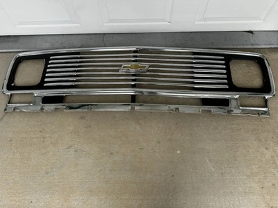 Chevrolet GMC 1971-1977 cromo G10 G20 G30 serie G furgoneta parrilla boogie 71-76 bonito Foto 1 de 4