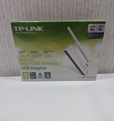 TP-Link TL-WN722N Wireless Adapter 150Mbs WI-FI new - Image 1 of 2