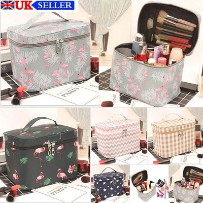 EHOME-LIFE Large Women Ladies Wash Bag Toiletry Handbag Travel Case Cosmetic Make-Up Pouch