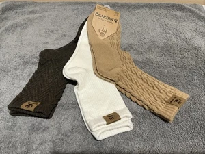 3 paia da donna - calze alla caviglia BEARPAW SUPER SOFT taglia 9-11 adatte per scarpe taglia 5-10 - Foto 1 di 10