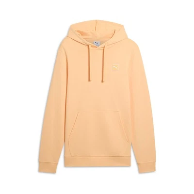 PUMA Essentials Elevated Pullover Hoodie Mens Orange Casual Athletic Outerwear 6 - Image 1 of 2