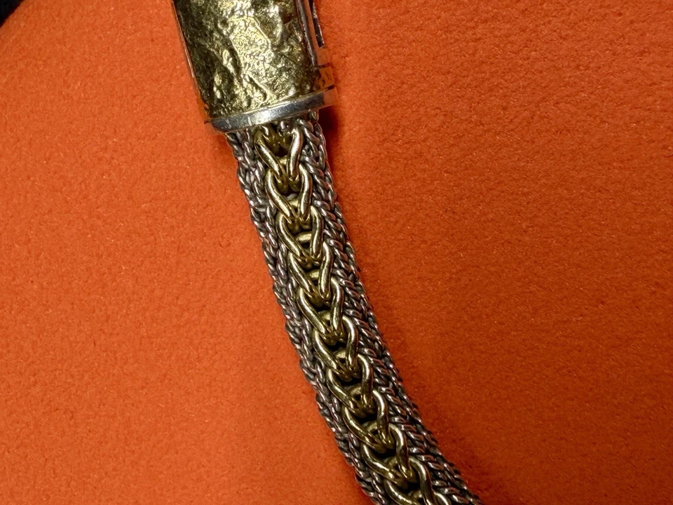 Pulsera John Hardy Icon, reversible, oro, plata de ley, 5 mm, precio de venta sugerido por el fabricante 2700 USD Foto 1 de 4