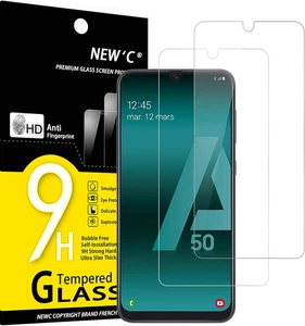 2 Pezzi, Vetro Temperato per Samsung Galaxy A50 (SM-A505F), Pellicola Prottetiva - Foto 1 di 12