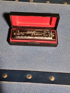 Fender Blues Deluxe Harmonica with Case Key C Chrome - Picture 1 of 5