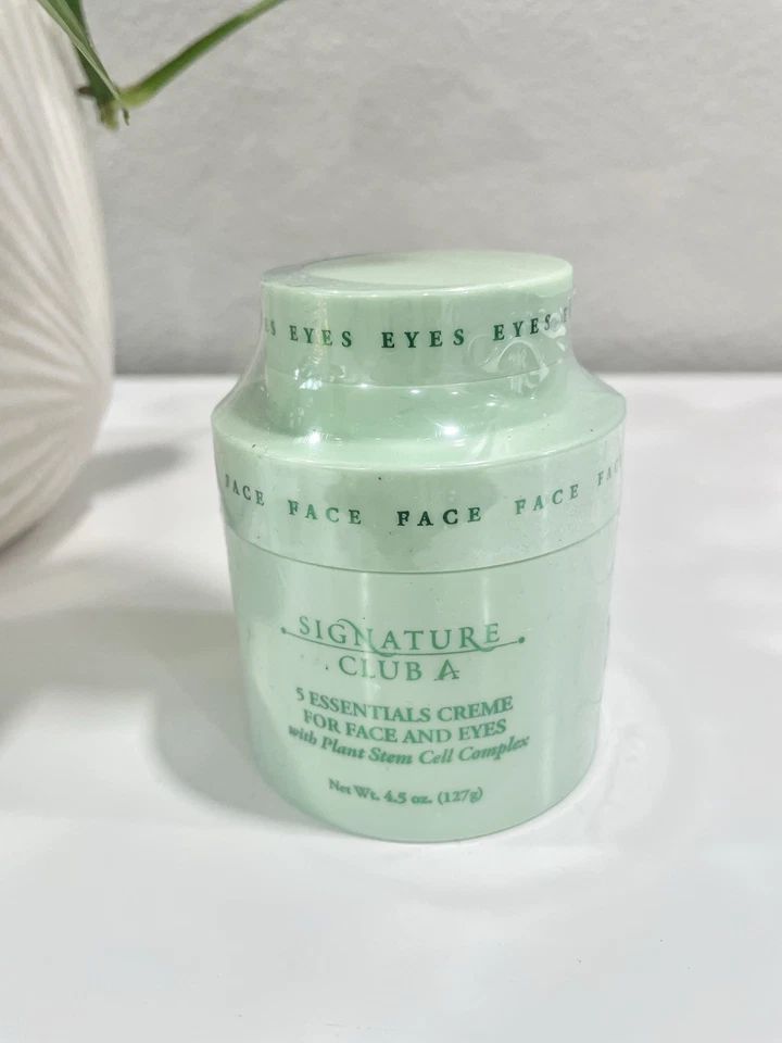 Signature Club A 5 Essentials Crema Complejo Celular (2) ROSTRO + OJOS -4,5 OZ ¡NUEVO! Foto 1 de 1