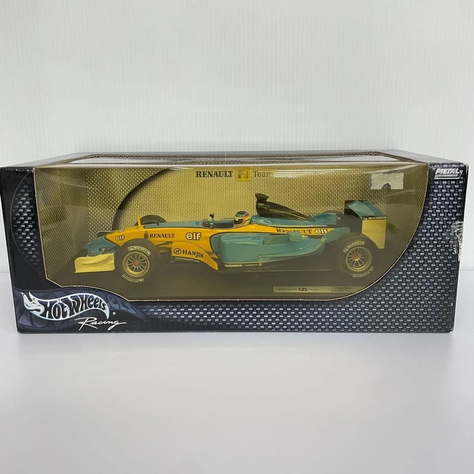 Hot Wheels Renault F1 R23 Jarno Trulli scala 1/18 nuovo sigillato - Immagine 1 di 4