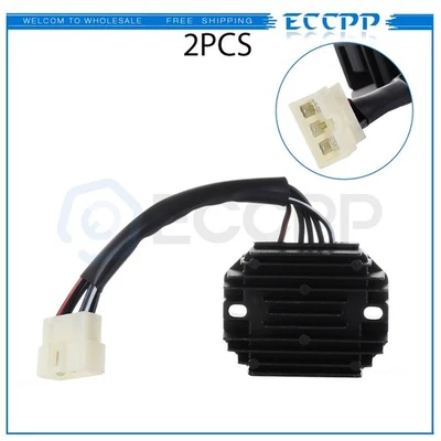 Rectificador regulador ECCPP 2 piezas para moto Suzuki SV650S (AV) 1999-2002 5 cables Foto 1 de 4