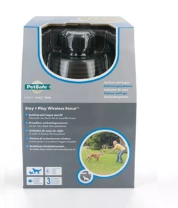 Stay Play Compact Wireless Fence Dog with Collar and Unit - Picture 1 of 2