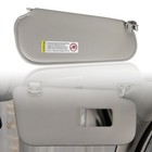 1 Set Right Side Sun Visor Sunshade For Chevy GMC Savana Van 1999-2019 Gray