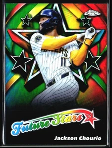 2025 Topps Chrome Future Stars Jackson Chourio Milwaukee Brewers #FS-4 - Picture 1 of 2