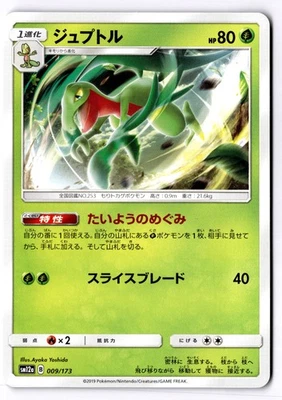 Grovyle Japanese None SM12a: TAG TEAM GX: Tag All Stars 009/173 NM - Image 1 of 2