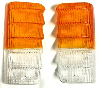 PLASTICHE PER FANALI ANTERIORI IVECO OM 40 79 80 SERIE Z DESTRO SINISTRO VERALUX - Immagine 1 di 4