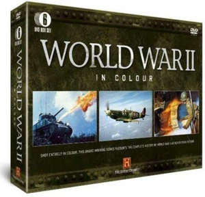 World War 2 in Colour DVD Documentary (2009) Quality Guaranteed Amazing Value - Picture 1 of 9