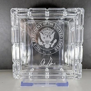 Al Gore Vice President Crystal Box Jaffa 1990s Etched Seal Collectible - Bild 1 von 4