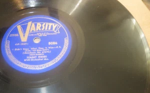 78RPM Varsity 8086 Tommy Riggs - My Prayer / I Didn't Know What Time Was, E EX - Picture 1 of 6