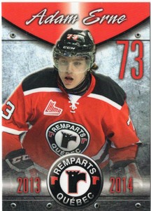 2013/14 Quebec Remparts - ADAM ERNE [Edmonton Oilers] NHL