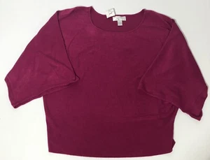 NWOT United States Sweaters Woman Size 26/28 Pink / Magenta - Picture 1 of 3
