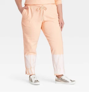 Damen Batik Jogginghose - Universal Thread - Orange - XL - S291 - Bild 1 von 5