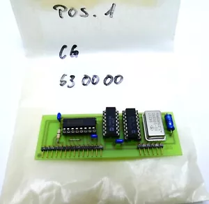 TAB/Telefunken Vierdraht EE Modul CG63000, Vintage Technik, NOS I549 - Bild 1 von 3