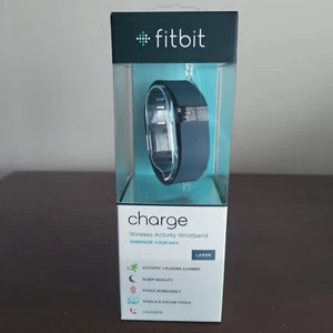 New FITBIT Charge Wireless Activity Tracker + Sleep Large Brand FB404SLL - Picture 1 of 7