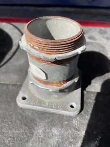 Anchor 2” Meter Base Hub Pre Owned. - Picture 1 of 4