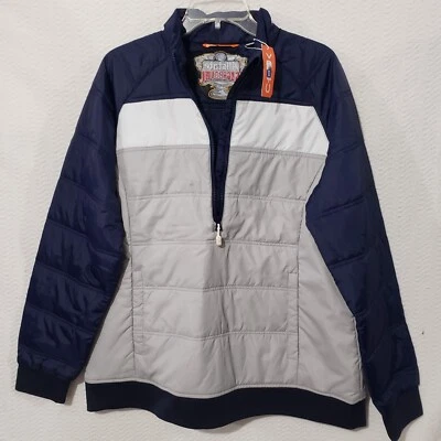 NUEVO CON ETIQUETAS CBUK Cutter & Buck Deshielo Media Cremallera Aislado Pullover Abrigo Resistente al Viento XL Foto 1 de 4